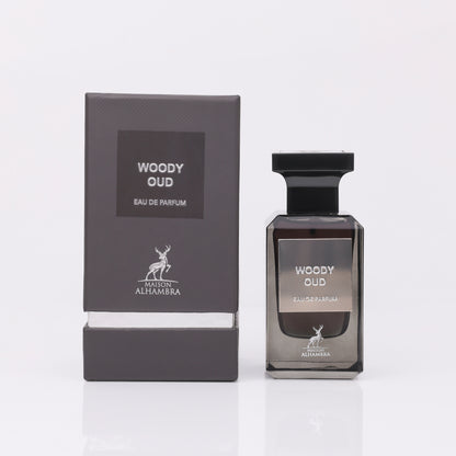 Woody Oud by Maison Alhambra Eau De Parfum 80ml For Men & Women