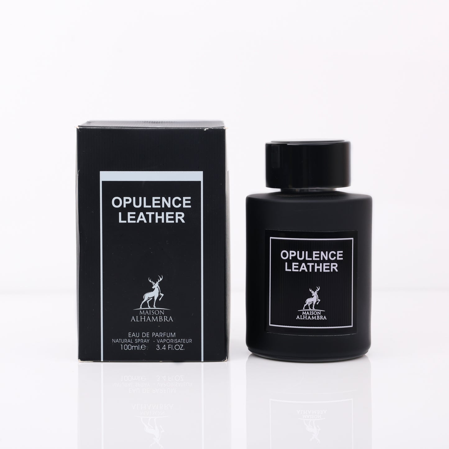 Maison Alhambra Amber & Leather (Opulence Leather)Eau De Parfum 100ml For Men