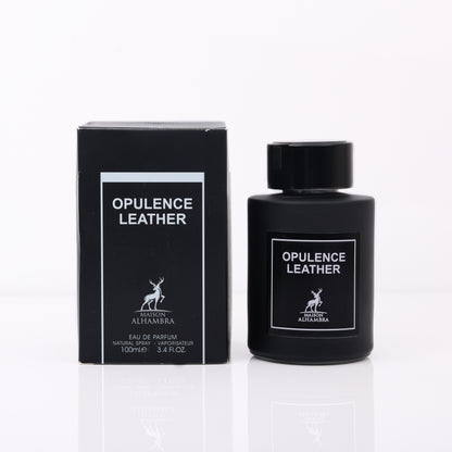 Maison Alhambra Amber & Leather (Opulence Leather)Eau De Parfum 100ml For Men