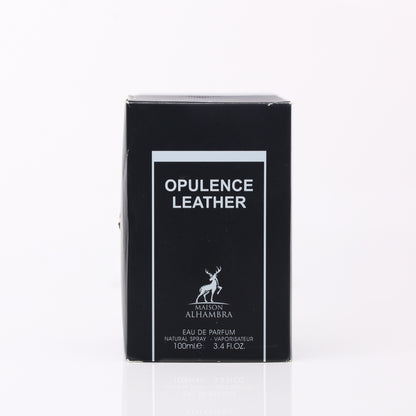 Maison Alhambra Amber & Leather (Opulence Leather)Eau De Parfum 100ml For Men