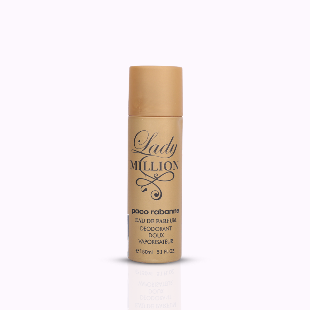 Paco Rabanne Lady Million Eau de Parfum Deodorant 150ml