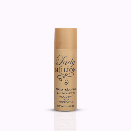 Paco Rabanne Lady Million Eau de Parfum Deodorant 150ml