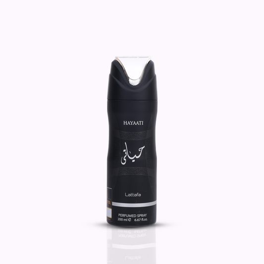 Lattafa Hayaati Black Perfumed Spray 200ml