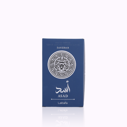 Lattafa Asad Zanzibar Eau De Parfum 100ml For Men & Women