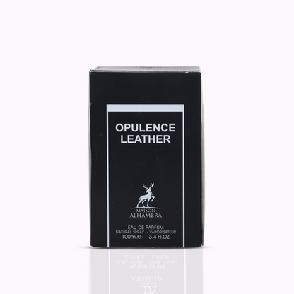 Maison Alhambra Amber & Leather (Opulence Leather)Eau De Parfum 100ml For Men